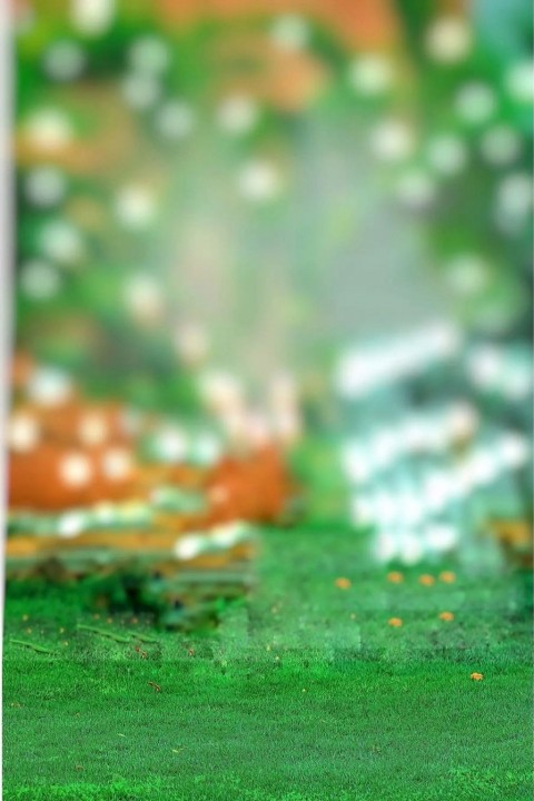 Green Blurred PicsArt CB Editing Background HD