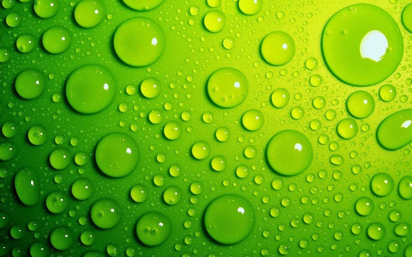 Green Water Drop HD Background Photos Download