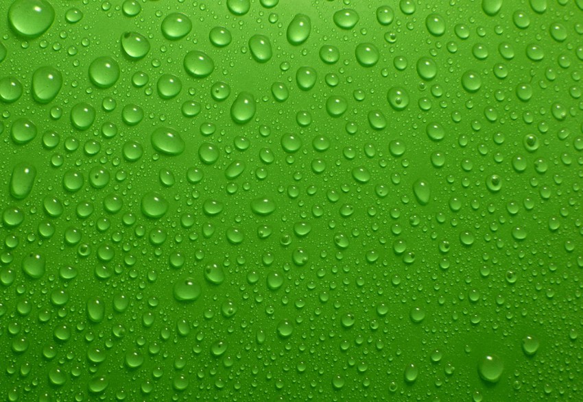 Green Water Drop High Resolution Background Download
