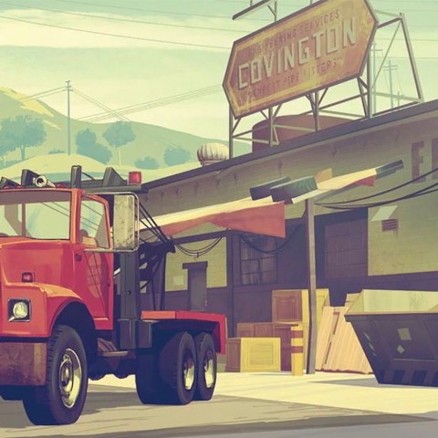 GTA Game Jeep Cartoon Toon App Background