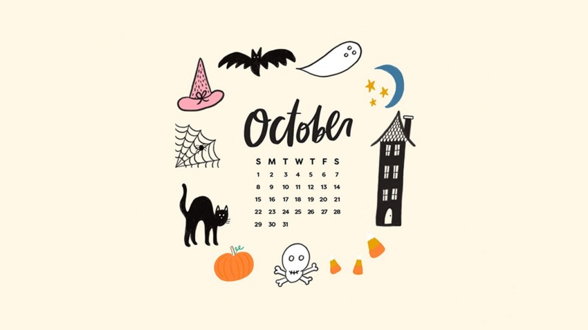 October Aesthetic Wallpapers  Wallpaper Cave
