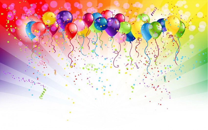 Happy Birthday Background Full HD With Balloon