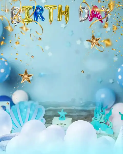 Happy Birthday Balloon Picsart Background Full HD Download