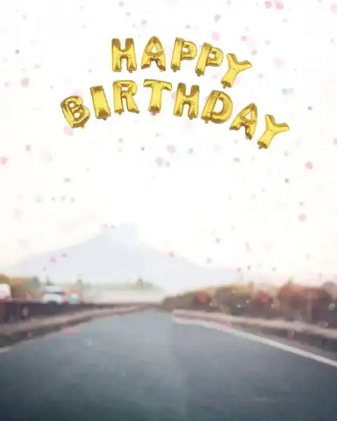 Happy Birthday Raod Picsart Editing Background Full HD Download