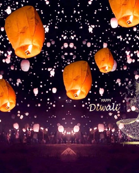 Happy Diwali CB Photo Editing Background Full HD