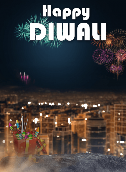 Happy Diwali CB PicsArt Editing Background Full HD