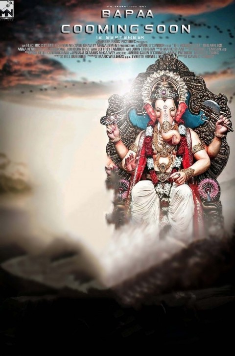 Happy Ganesh Chaturthi Editing Background Full HD