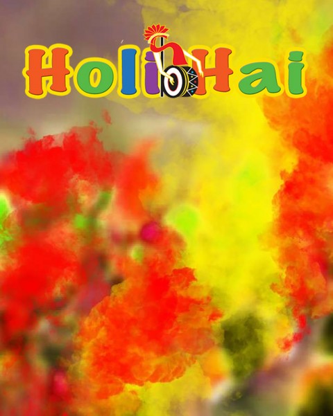 Happy Holi Photo Editing Background Full HD
