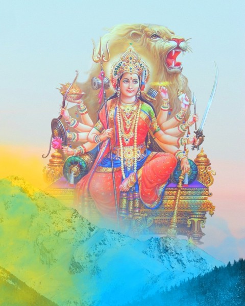 Happy Maa Durga Puja CB PicsArt Editing Background