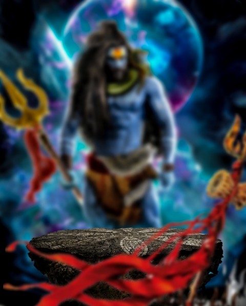Happy Maha Shivratri Mahadev Shiva Photo Editing Background
