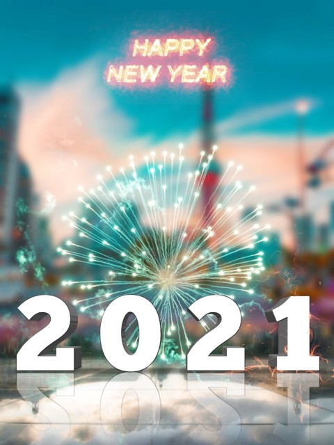 Happy New Year 2021 CB Picsart Editing Background