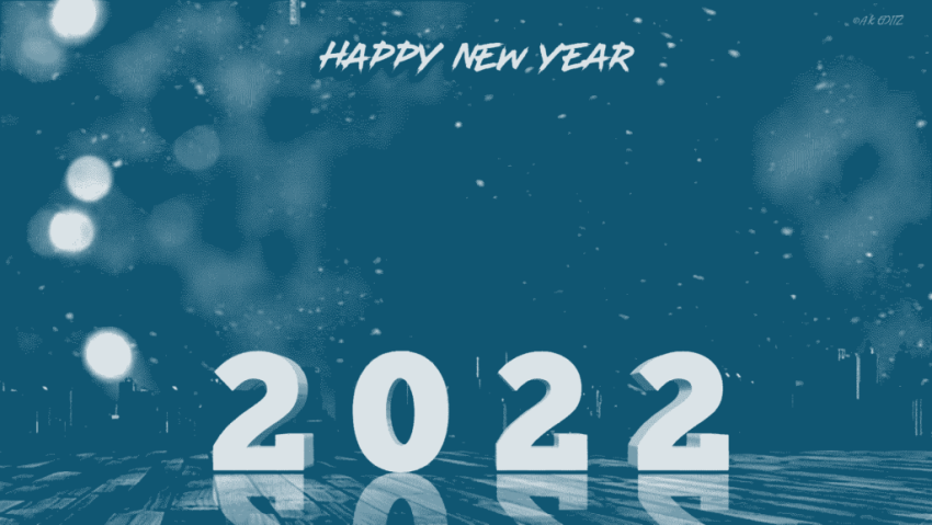 Happy New Year 2022 CB PicsArt Editing Background Full HD