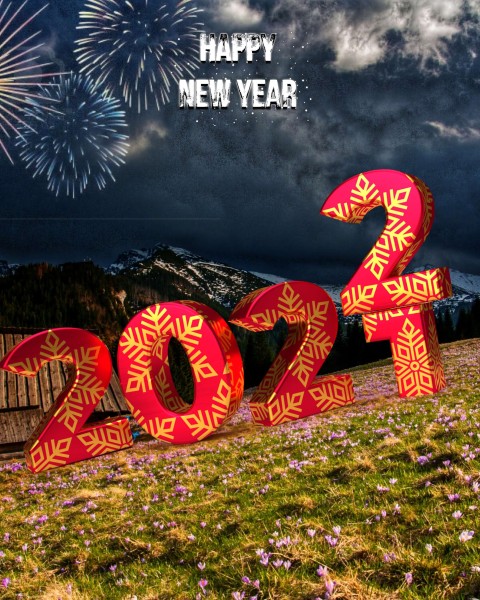 Happy New Year 2022 CB PicsArt Editing Background HD