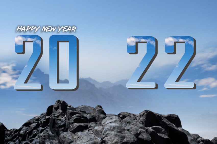 Happy New Year 2022 Mountain CB PicsArt Editing Background | CBEditz