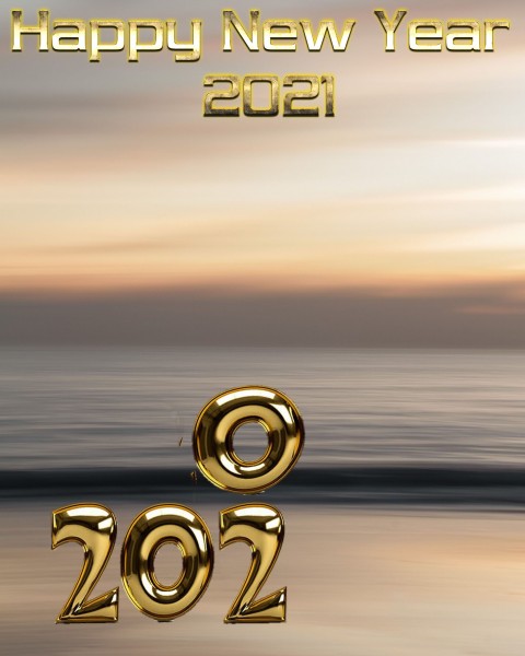 New Photo Editing Happy New Year Background 2021