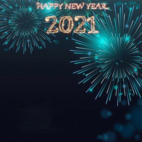 Lightroom Happy New Year Background 2021