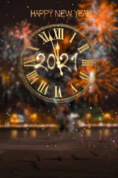 CB Picsart Happy New Year Backgrounds 2021