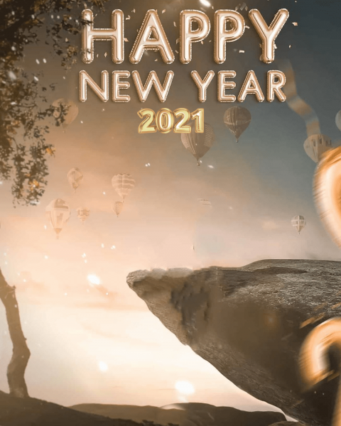 Happy New Year Backgrounds 2021 For Picsart