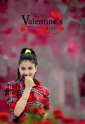 Happy Valentine Day Editing Background For CB