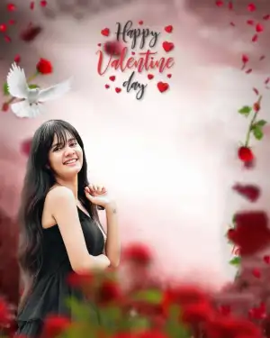 Happy Valentine Day Editing Background Free