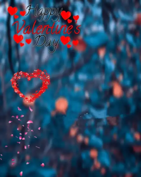 Heart Blur CB PicsArt Editing Background Full HD Download