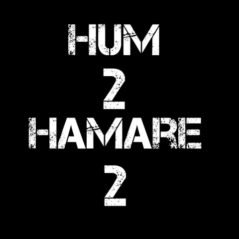 Hum Do Humare DO English Hindi Text PNG Images Download