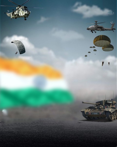 Independence Day PicsArt CB Editing HD Background