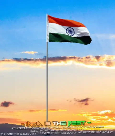 Independence Day Waving Flag Tiranga Editing Background HD