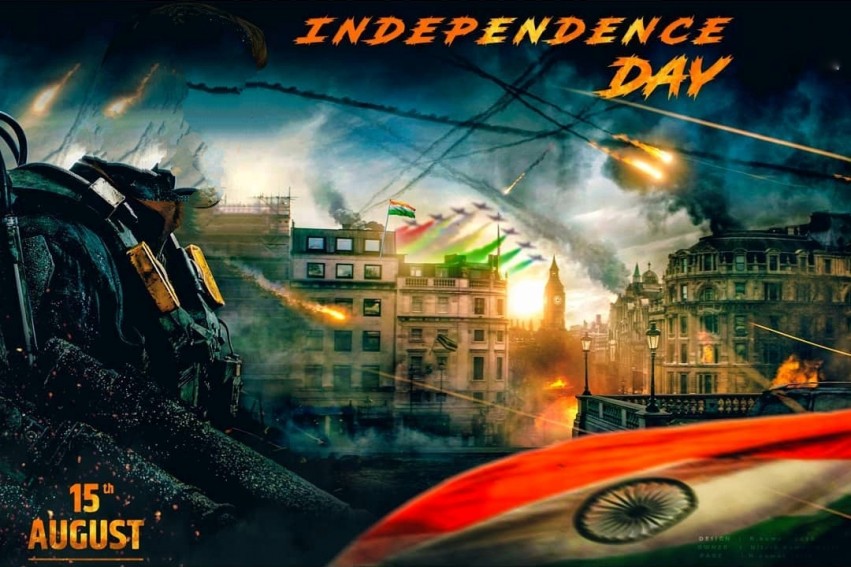 Independent Day PicsArt CB Background Full HD