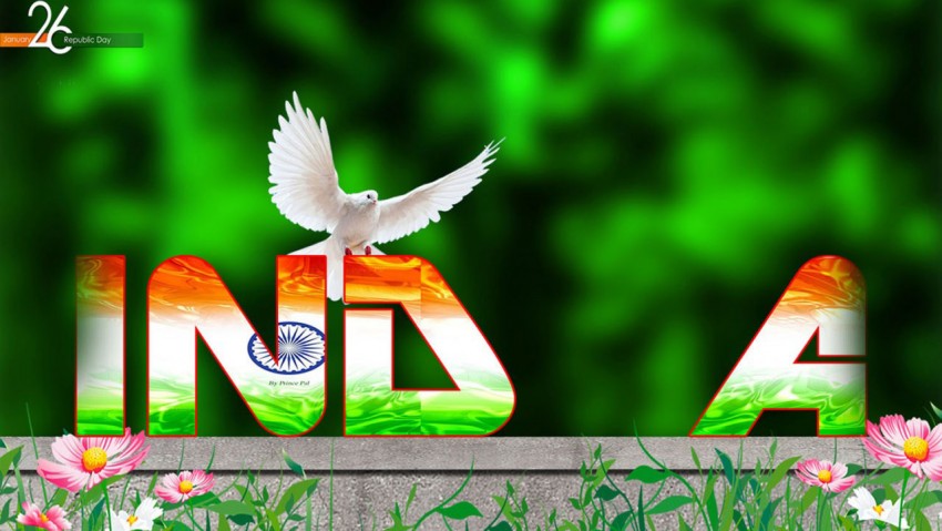 India 26 January Republic Day Editing Background