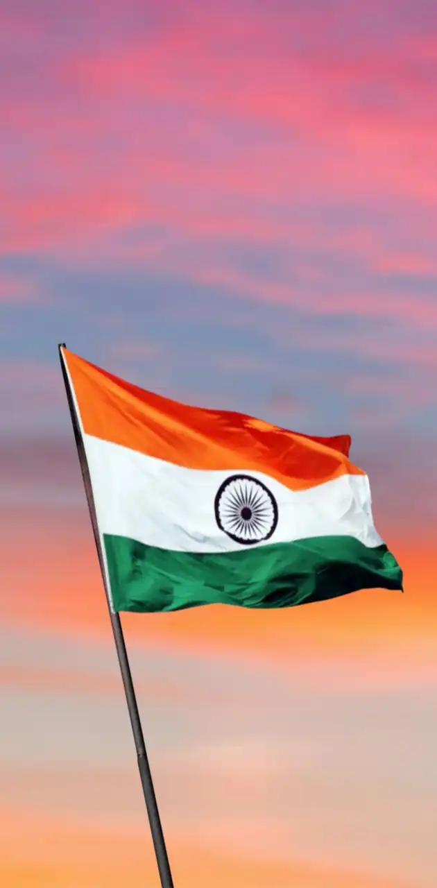 India Flag Tiranga Waving Phone iPhone Mobile Background HD Images (