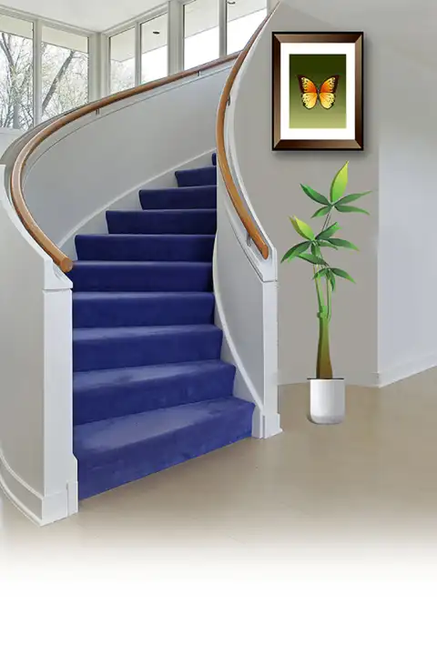 Indoor Stairs Studio Background HD Download