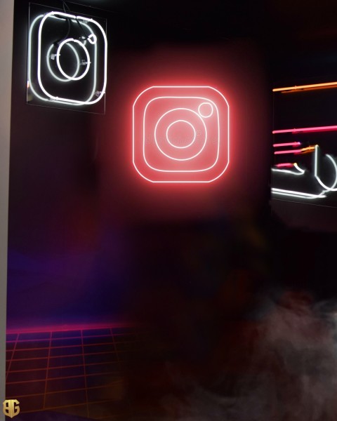 Instagram Glowing PicsArt CB  Editing Background