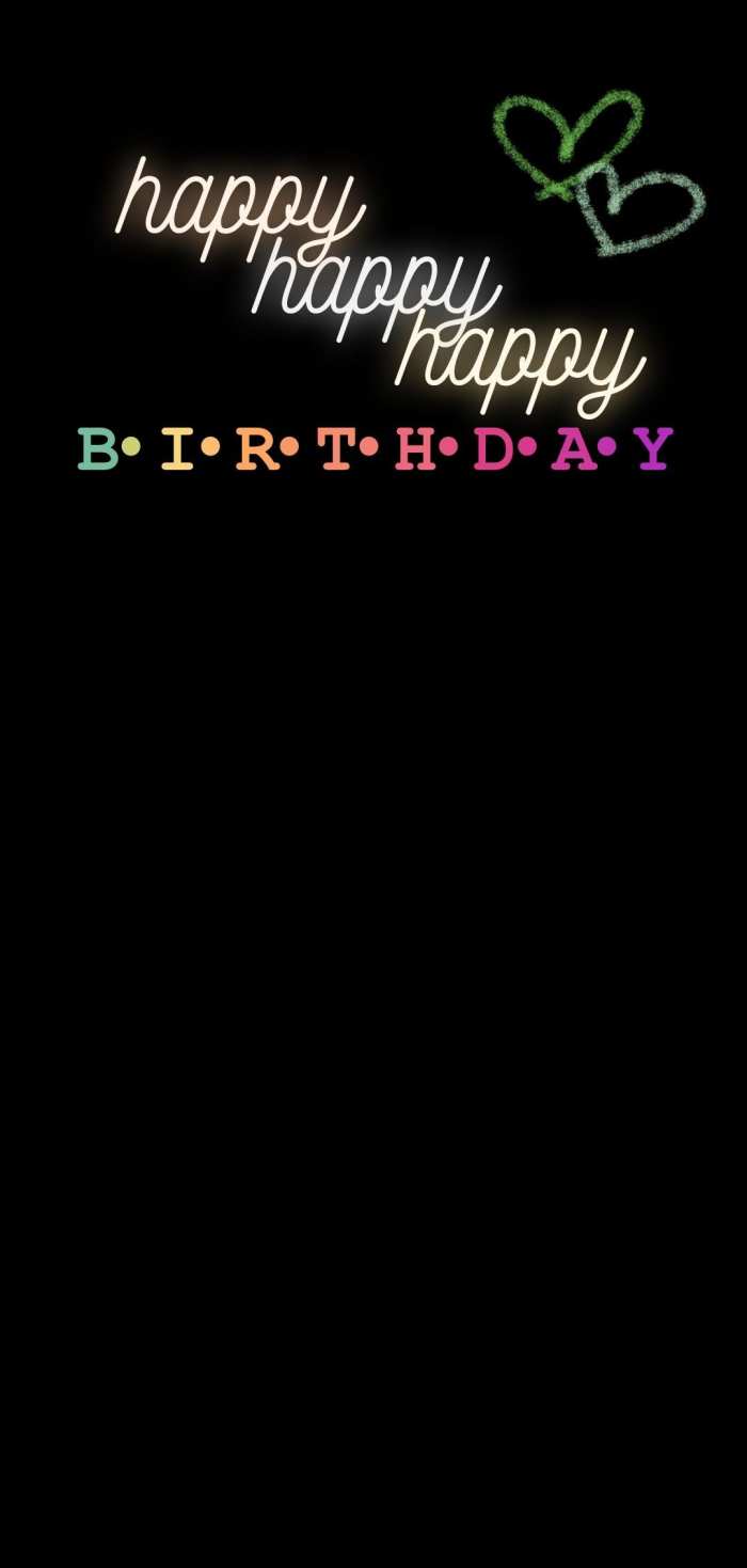 🔥 Instagram Happy Birthday Black Story Post Background | CBEditz