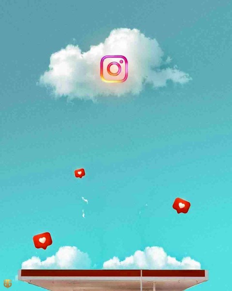 Instagram Like Sky Cloud Editing Background HD