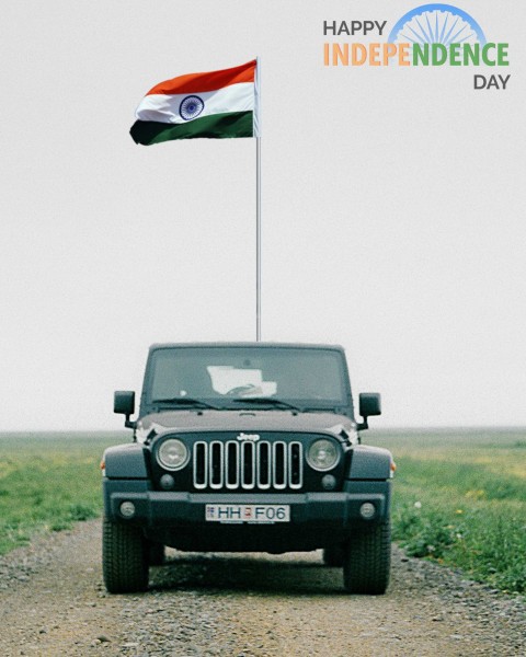Jeep 15 August Independence Day CB PicsArt Editing Background