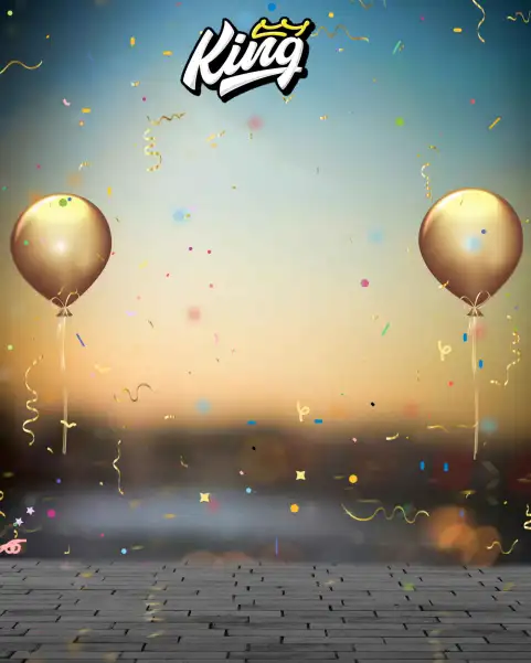 King Balloon Picsart Background Full HD Download
