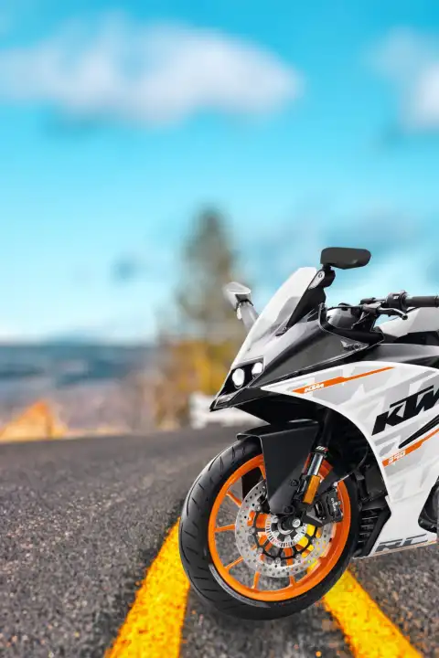 KTM Bike Blur CB Background Full HD Download