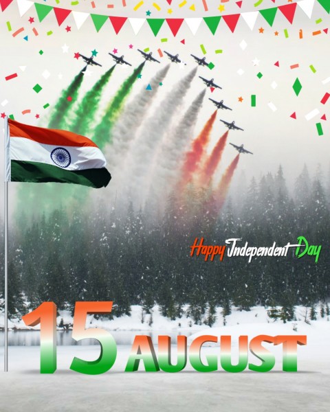 Latest 15 August Independence Day CB PicsArt Editing Background