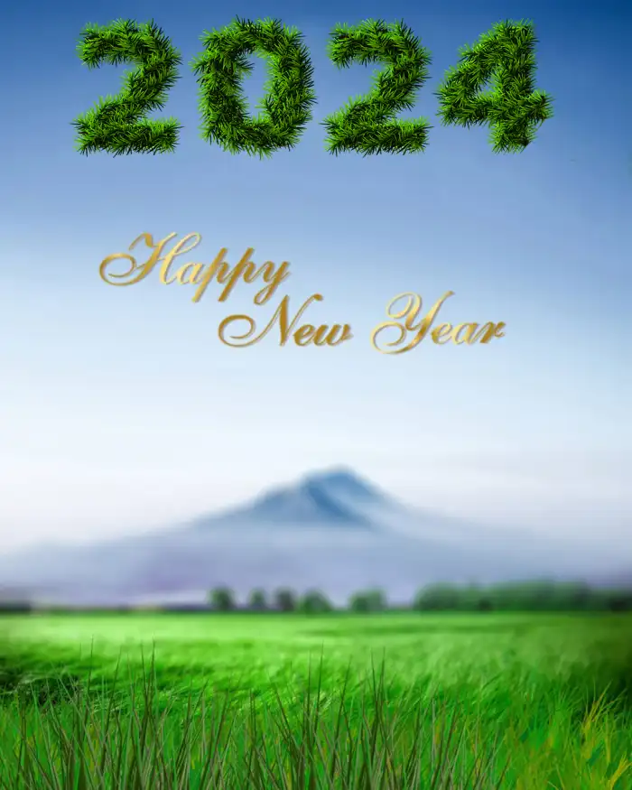 Lightroom Happy New Year 2024 Field Of Green Grass With A Mountain In The Background Whraqyia2k.webp