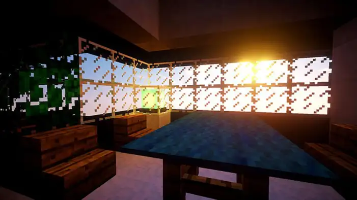 Minecraft Video Game Indoor Background Images Free