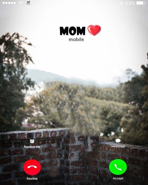 Mom Calling CB Background