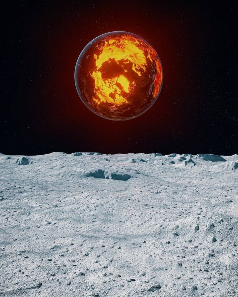 Moon Manupulation Editing Background Picsart