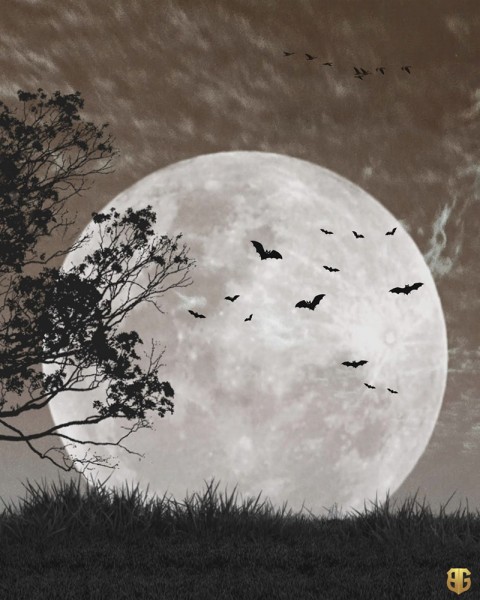 Moon PicsArt Photo Editing Background Download