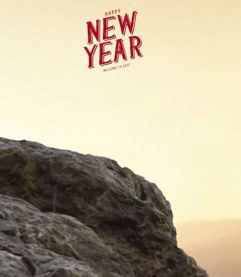 Mountain 2022  Happy New Year CB PicsArt Background