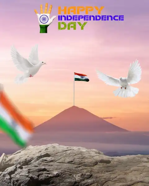 Mountain Independence Day 15 August CB Editing Background HD