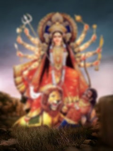 Navratri Maa Durga CB PicsArt Editing Background