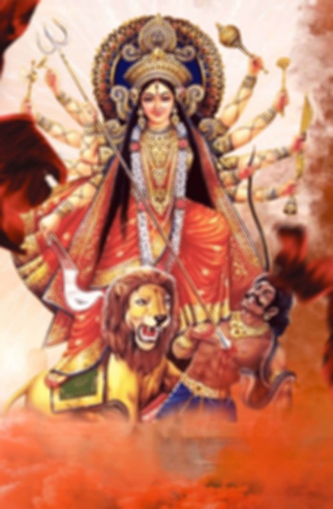 Navratri Maa Durga CB PicsArt Editing Background HD