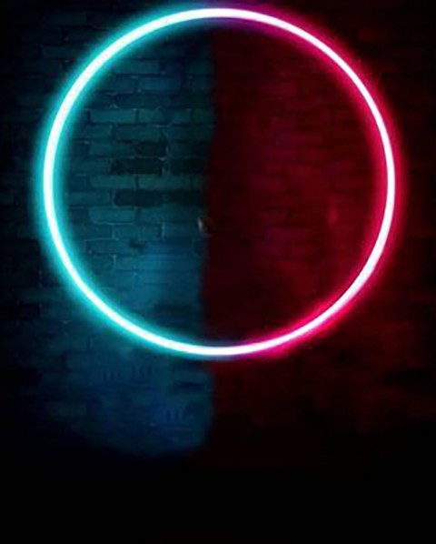 Neon Ring Light  Background Download HD