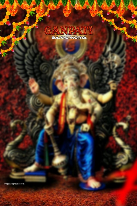 nEW Ganesh Chaturthi Editing Background